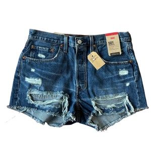 LEVI’S Women’s 501 High Rise Shorts Size 30 - NEW!